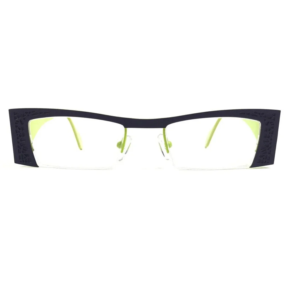 Iyoko-Inyake Eyeglasses Frames IY579 Col.149 Blue Green Cat Eye Square 49-20-140
